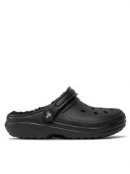 Crocs Klapki Classic Lined Clog 203591 Czarny. Czarne klapki i japonki męskie Crocs, z tworzywa sztucznego. Za 289.99 zł.