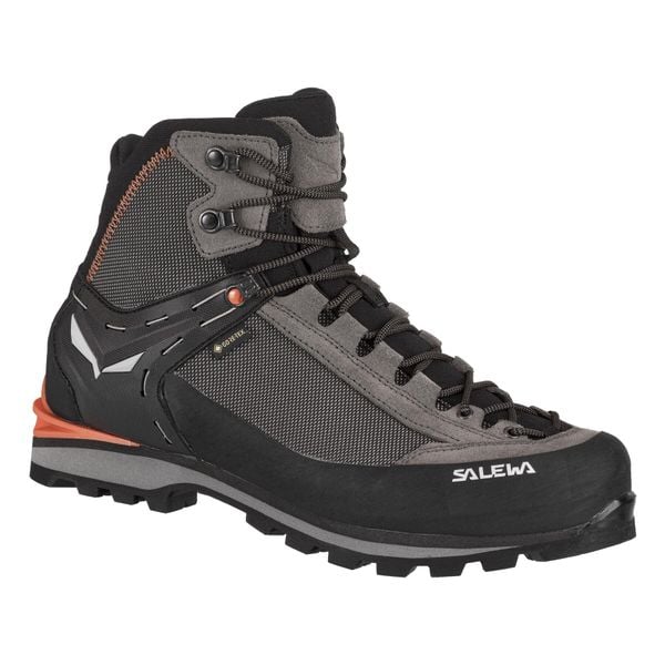 Buty Trekkingowe Męskie Salewa Crow Gtx. Brązowe buty trekkingowe męskie Salewa, na zimę, z materiału, za kostkę, bez zapięcia. Za 978.75 zł.