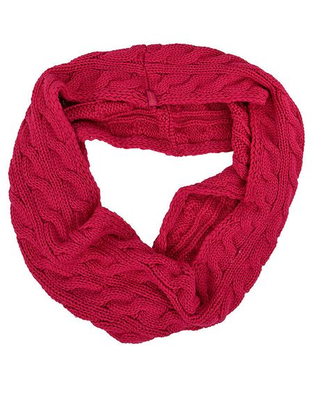 Döll Szal-koło w kolorze fuksji - 18 x 110 cm rozmiar: 2. Różowe szaliki dziecięce Doll, z dzianiny, bez ramiączek. Za 30.42 zł.