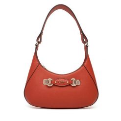 Torebka Guess. Brązowe torebki klasyczne damskie Guess, z aplikacjami, bez dodatków. Za 449.99 zł.