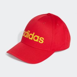 Czapka z daszkiem ADIDAS. Czapki męskie Adidas, bez wzorów, z bawełny. W wyprzedaży za 39.99 zł.