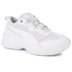 Damskie buty sportowe sneakersy białe PUMA CILIA. Białe buty sportowe na co dzień damskie Puma, bez wzorów. Za 165.00 zł.
