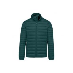 Lekka kurtka puchowa Kariban. Zielone kurtki męskie KARIBAN, xl, bez wzorów, z poliamidu, eleganckie, bez kaptura. Za 276.50 zł.