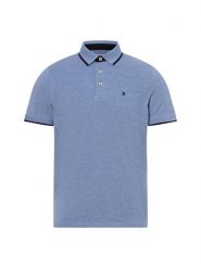 Jack & Jones koszulka polo Mężczyźni Bawełna niebieski, XL. Niebieskie koszulki polo męskie Jack & Jones, m, bez wzorów, z bawełny, bez ramiączek. Za 149.95 zł.