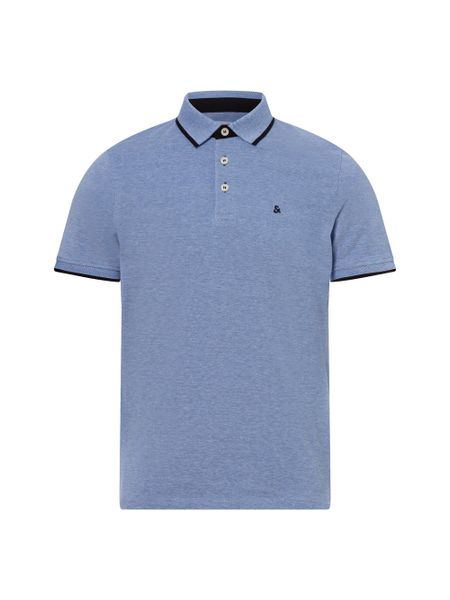 Jack & Jones koszulka polo Mężczyźni Bawełna niebieski, XL. Niebieskie koszulki polo męskie Jack & Jones, m, bez wzorów, z bawełny, bez ramiączek. Za 149.95 zł.