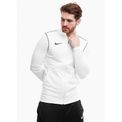 Bluza sportowa męska Nike Dri-fit Park 20 Track. Białe bluzy bez kaptura męskie Nike, l. W wyprzedaży za 147.45 zł.