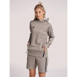 Damska bluza z kapturem Hummel Cima Xk. Szare bluzy z kapturem damskie HUMMEL, xs. W wyprzedaży za 254.50 zł.