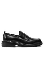 Calvin Klein Lordsy HM0HM01682 Czarny. Czarne mokasyny męskie CALVIN KLEIN, z lakierowanej skóry. Za 849.99 zł.