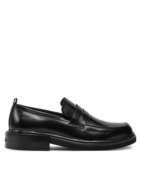Calvin Klein Lordsy HM0HM01682 Czarny. Czarne mokasyny męskie CALVIN KLEIN, z lakierowanej skóry. Za 849.99 zł.