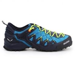 Buty trekkingowe męskie Salewa MS Wildfire Edge. Czarne buty trekkingowe męskie Salewa, z gumy, bez zapięcia, trekkingowe. Za 939.00 zł.