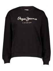 Pepe Jeans Bluza w kolorze czarnym rozmiar: XL. Czarne bluzy bez kaptura damskie Pepe Jeans, xl, z bawełny. Za 114.17 zł.