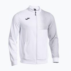 Bluza tenisowa męska Joma Smash Full Zip. Białe bluzy bez kaptura męskie Joma, m, z materiału. Za 179.99 zł.