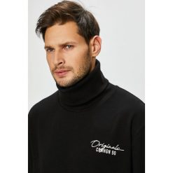 Jack & Jones - Bluza. Czarne bluzy bez kaptura męskie Jack & Jones, l, z bawełny. W wyprzedaży za 79.90 zł.