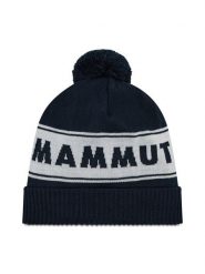 Mammut Czapka Peaks Beanie 1191-01100-5899-1 Granatowy. Niebieskie czapki męskie Mammut, bez wzorów, z materiału, sportowe. Za 219.99 zł.