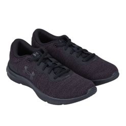 Trampki Damskie. Czarne obuwie trekkingowe damskie Under Armour. Za 288.99 zł.