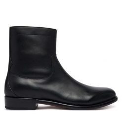 Botki Polo Ralph Lauren. Czarne buty zimowe męskie Polo Ralph Lauren, bez zapięcia. Za 1,299.00 zł.
