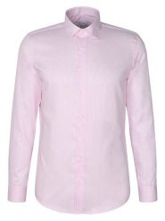 Seidensticker Koszula - Regular fit - w kolorze jasnoróżowym rozmiar: 42. Różowe koszule męskie Seidensticker, bez wzorów, z bawełny, bez kołnierzyka, bez ramiączek. Za 141.85 zł.