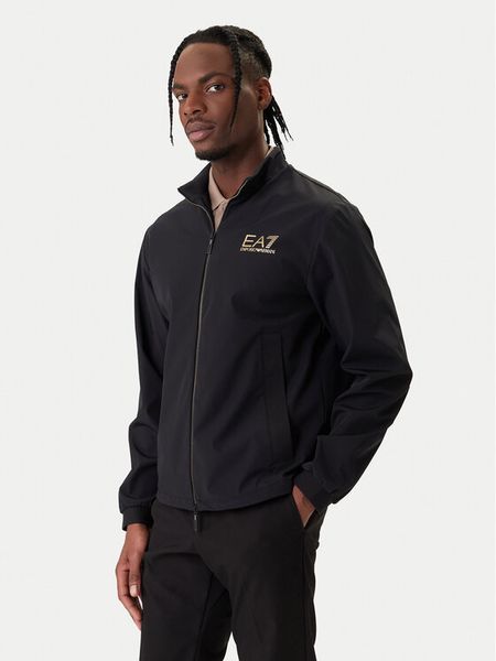 EA7 Emporio Armani Kurtka przejściowa 7M000312 AF13562 UC001 Czarny Regular Fit. Czarne kurtki męskie EA7 Emporio Armani, m, bez wzorów, z syntetyku, bez kaptura. Za 609.99 zł.