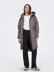 ONLY Płaszcz zimowy 15160167 Szary Relaxed Fit. Szare płaszcze damskie Only, na zimę, m, bez wzorów, z syntetyku. Za 279.99 zł.