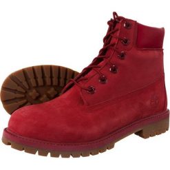 6 In Prem Waterproof 3HV - 40 - uniseks - czerwony. Czerwone botki dziewczęce Timberland, bez wzorów, bez ramiączek. Za 580.66 zł.