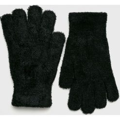 Tally Weijl - Rękawiczki. Czarne rękawiczki damskie TALLY WEIJL, bez wzorów, z dzianiny. W wyprzedaży za 24.90 zł.