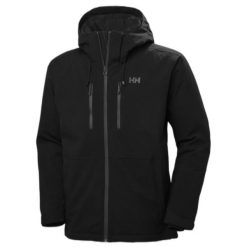 Kurtka narciarska Helly Hansen Juniper 3.0. Czarne kurtki męskie Helly Hansen, m, bez wzorów, bez kaptura, narciarskie. Za 1,483.70 zł.