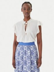 JOOP! Bluzka Benita 30102114 Écru Regular Fit. Bluzki damskie Joop!, bez wzorów, z syntetyku, bez ramiączek. Za 799.99 zł.