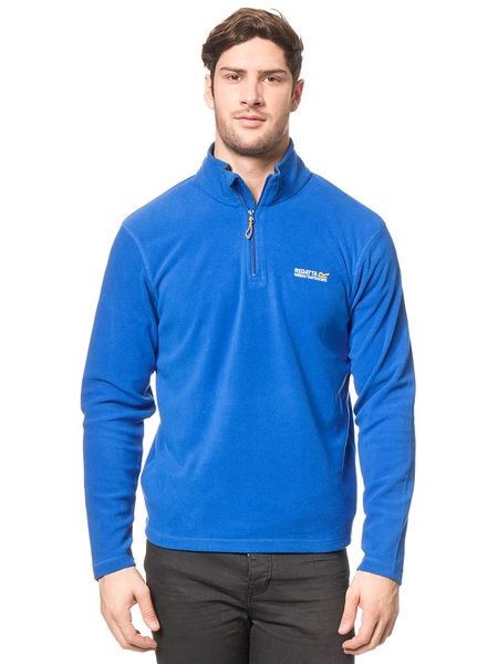 Regatta Bluza polarowa "Thompson" w kolorze niebieskim rozmiar: XXL. Niebieskie bluzy bez kaptura męskie Regatta, xxl, z polaru. Za 51.95 zł.