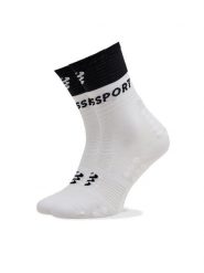 Compressport Skarpety długie Mid Compression V 2.0 SQTU3540002 Biały. Białe skarpetki męskie Compressport, bez wzorów, z syntetyku. Za 129.99 zł.