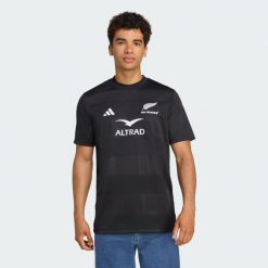 Koszulka All Blacks Supporter. Czarne t-shirty sportowe męskie Adidas, s, bez ramiączek, do piłki nożnej. Za 199.00 zł.