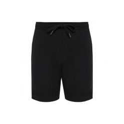 Ekologiczne spodenki z polaru Kariban. Czarne szorty męskie KARIBAN, na lato, bez wzorów, z polaru. Za 167.50 zł.