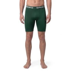Męskie spodenki sportowe Siroko Bshorts Green M. Zielone szorty sportowe męskie SIROKO, m, z materiału, do biegania. Za 116.00 zł.