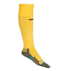 Skarpetki Uhlsport Team Pro Player. Czarne skarpetki męskie UHLSPORT, bez wzorów, z tkaniny. Za 105.00 zł.