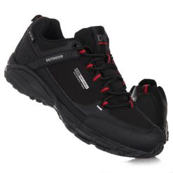 Buty męskie turystyczne trekkingowe DK PREDATOR SOFTSHELL. Czarne buty trekkingowe męskie DK, z softshellu, bez zapięcia, trekkingowe. Za 169.00 zł.