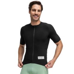 Koszulka rowerowa gravel męska GM2 Tasmania. Czarne t-shirty sportowe męskie SIROKO, m, z materiału, bez ramiączek, rowerowe. Za 252.00 zł.