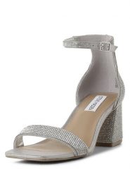 Steve Madden Sandały - Epix-R Kobiety Syntetyczny srebrny, 38. Szare sandały damskie Steve Madden, bez wzorów, z syntetyku, bez obcasa. Za 649.95 zł.