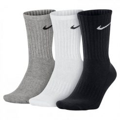 Skarpetki treningowe Nike Cushioned Crew 3pack SX4508-965. Skarpetki męskie Nike, bez wzorów. Za 69.99 zł.