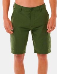 Spodenki Rip Curl - BOARDWALK CLASSIC SURF CARGO - DARK OLIVE. Zielone szorty męskie Rip Curl, bez wzorów, z elastanu. Za 229.99 zł.