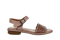 Sandały Bayla-161 034 467 26 Skin 161446, Różowy, Skóra naturalna - 36. Czerwone sandały damskie Bayla, bez wzorów, z materiału, bez obcasa. W wyprzedaży za 152.10 zł.