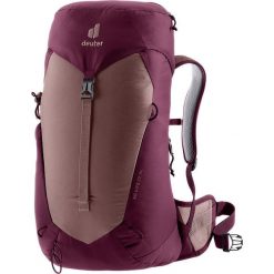Plecak damski Deuter AC Lite 22 SL - ashrose/cassis. Czerwone plecaki damskie Deuter, bez wzorów, sportowe. Za 476.99 zł.