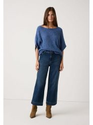 More & More Sweter w kolorze niebieskim rozmiar: 40. Niebieskie swetry klasyczne damskie MORE & MORE, ze splotem, bez kołnierzyka. Za 159.95 zł.