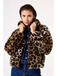 Garcia Kurtka przejściowa w kolorze beżowym rozmiar: M. Brązowe kurtki damskie Garcia, m, bez wzorów, bez kaptura. Za 208.99 zł.