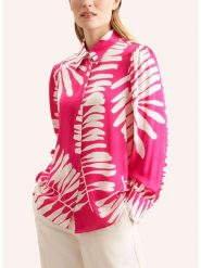 Seidensticker Bluzka w kolorze różowo-białym rozmiar: 42. Białe bluzki damskie Seidensticker, bez wzorów, z wiskozy, bez kołnierzyka, bez ramiączek. Za 211.81 zł.