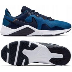 Buty męskie Nike Legend Essential 2 CQ9356-008. Niebieskie obuwie do biegania damskie Nike. Za 261.99 zł.