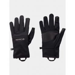 Rękawiczki trekkingowe męskie Columbia Arctic Crest. Czarne rękawiczki męskie Columbia, bez wzorów. Za 159.99 zł.