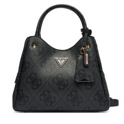 Torebka Guess. Szare torebki klasyczne damskie Guess, z aplikacjami, bez dodatków. Za 699.99 zł.