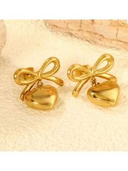 Atelier MIU Pozłacane kolczyki rozmiar: onesize. Białe kolczyki damskie atelier MIU, pozłacane. Za 34.99 zł.