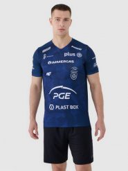 4F Koszulka meczowa replika wyjazdowa z sezonu 2024/25 męska 4F x PGE Projekt Warszawa - multikolor XS. T-shirty sportowe męskie 4f, m, z dzianiny, bez ramiączek, na fitness i siłownię. Za 189.99 zł.