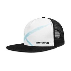 Czapka Trucker Lifestyle Siroko EMA Thinker Black. Czarne czapki z daszkiem damskie SIROKO, bez wzorów, z materiału. Za 105.00 zł.