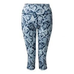 Damskie legginsy 3/4 Dare 2B Influential II. Niebieskie legginsy damskie Dare 2b, bez wzorów. W wyprzedaży za 167.50 zł.